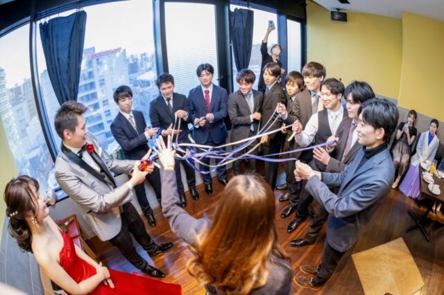 1.5次会,15次会,会費制,披露宴,結婚式,挙式,ウェディング,ウェディングパーティ,レストランウェディング,貸切,大人数,会費制,ご祝儀制,福岡,福岡市内,天神,イルコルティーレ