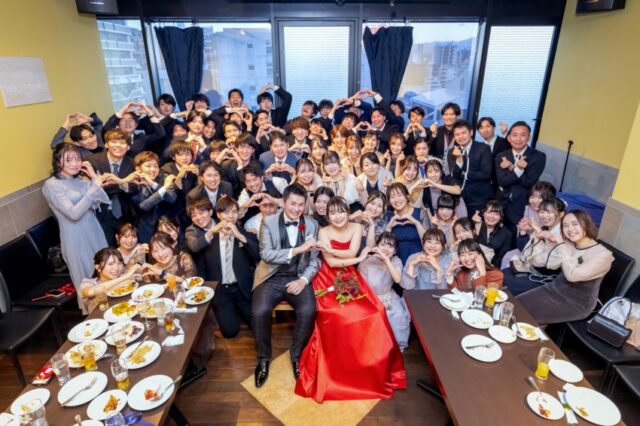 1.5次会,15次会,会費制,披露宴,結婚式,挙式,ウェディング,ウェディングパーティ,レストランウェディング,貸切,大人数,会費制,ご祝儀制,福岡,福岡市内,天神,イルコルティーレ