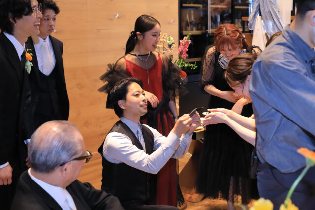 1.5次会,15次会,会費制,披露宴,結婚式,挙式,ウェディング,ウェディングパーティ,レストランウェディング,貸切,大人数,会費制,ご祝儀制,福岡,福岡市内,博多,中洲,オンアターブル