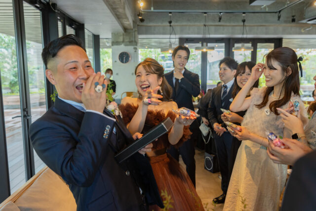 ウェディングパーティ,ウェディング,会費制,パーティ,令和婚,カジュアル,カジュアルウェディング,1.5次会,2次会,披露宴,挙式,結婚式,オリジナルウェディング,人前式,挙式,友人のみ