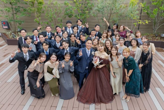 ウェディングパーティ,ウェディング,会費制,パーティ,令和婚,カジュアル,カジュアルウェディング,1.5次会,2次会,披露宴,挙式,結婚式,オリジナルウェディング,人前式,挙式,友人のみ