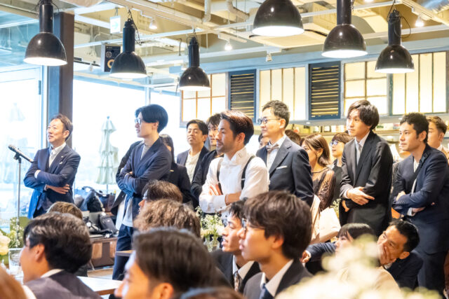 ウェディングパーティ,ウェディング,会費制,パーティ,令和婚,カジュアル,カジュアルウェディング,1.5次会,2次会,披露宴,挙式,結婚式,オリジナルウェディング,人前式,挙式,友人のみ,立食,半立食,立食パーティ