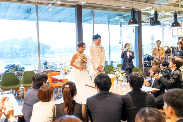 ウェディングパーティ,ウェディング,会費制,パーティ,令和婚,カジュアル,カジュアルウェディング,1.5次会,2次会,披露宴,挙式,結婚式,オリジナルウェディング,人前式,挙式,友人のみ,立食,半立食,立食パーティ